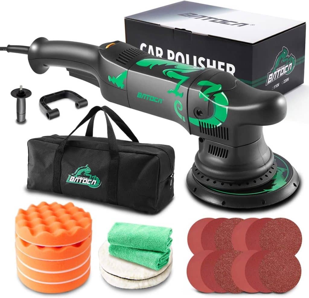 Test de la polisseuse excentrique BATOCA 700W