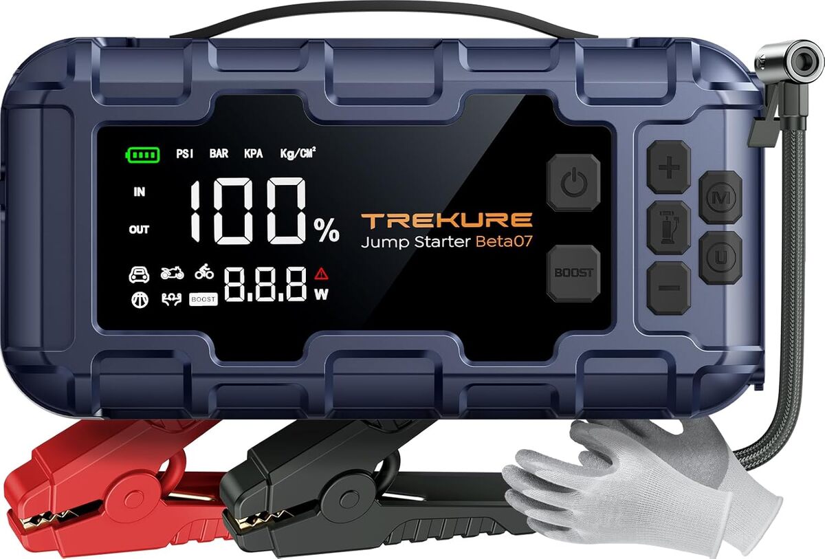 Test du trekure 10-en-1 : booster batterie voiture tout-en-un