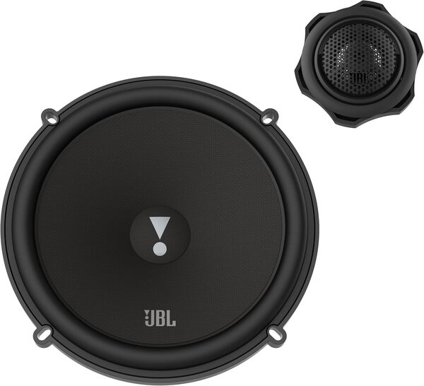 JBL Stadium 62CF Ensemble de Haut Parleur Voiture à 2 Voies Composants 16 cm de Harman Kardon - Système Audio de Enceinte Voiture 330 Watts - Hauts parleurs de 165 mm avec tweeters et filtres séparés