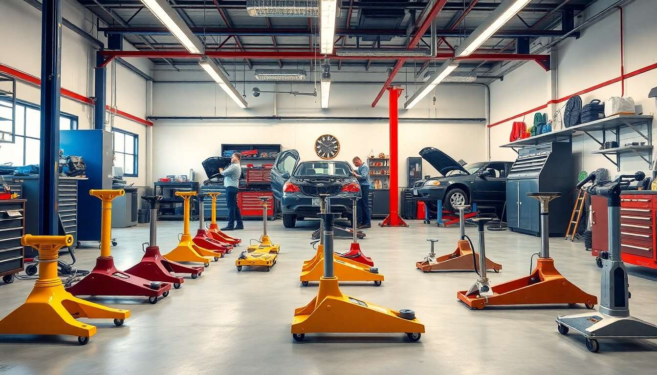 Les crics automobiles: pourquoi sont-ils indispensables dans un atelier ou garage?