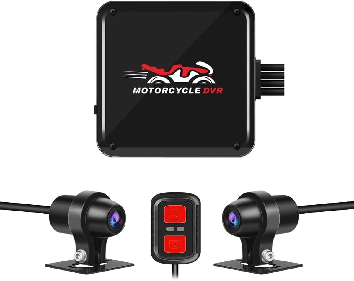Test : dashcam moto VSYSTO double lentille 1080P