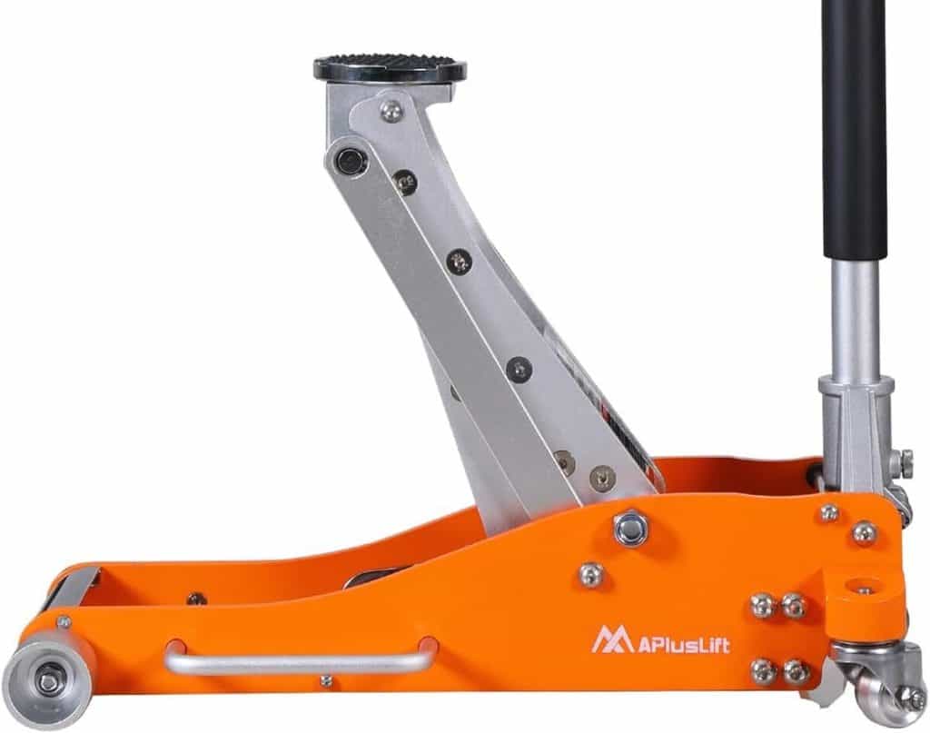 Test du cric de sol APlusLift 3 tonnes en aluminium