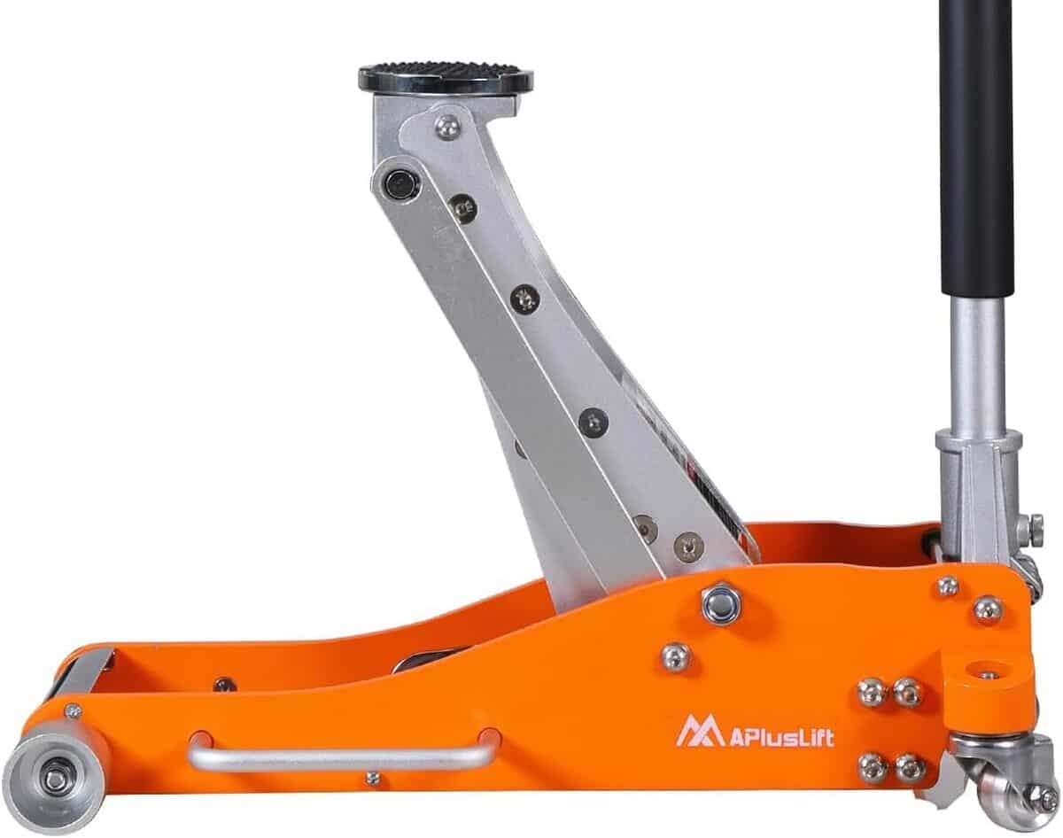 Test du cric de sol APlusLift 3 tonnes en aluminium