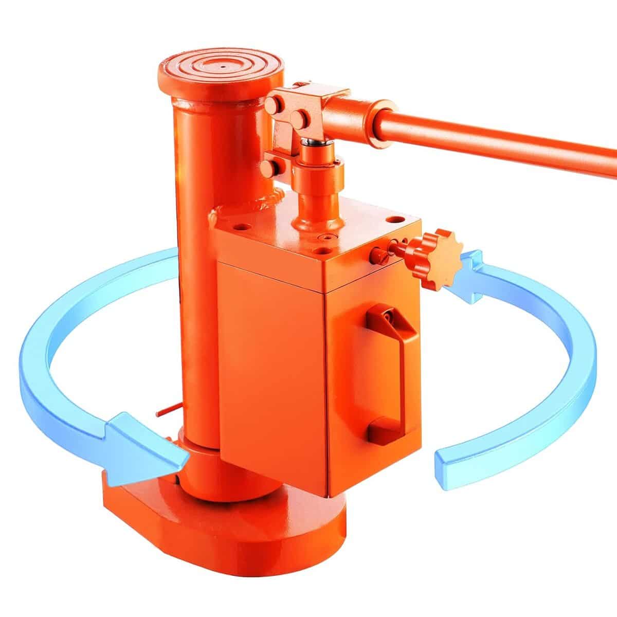 Test du cric hydraulique VEVOR 5T en industrie