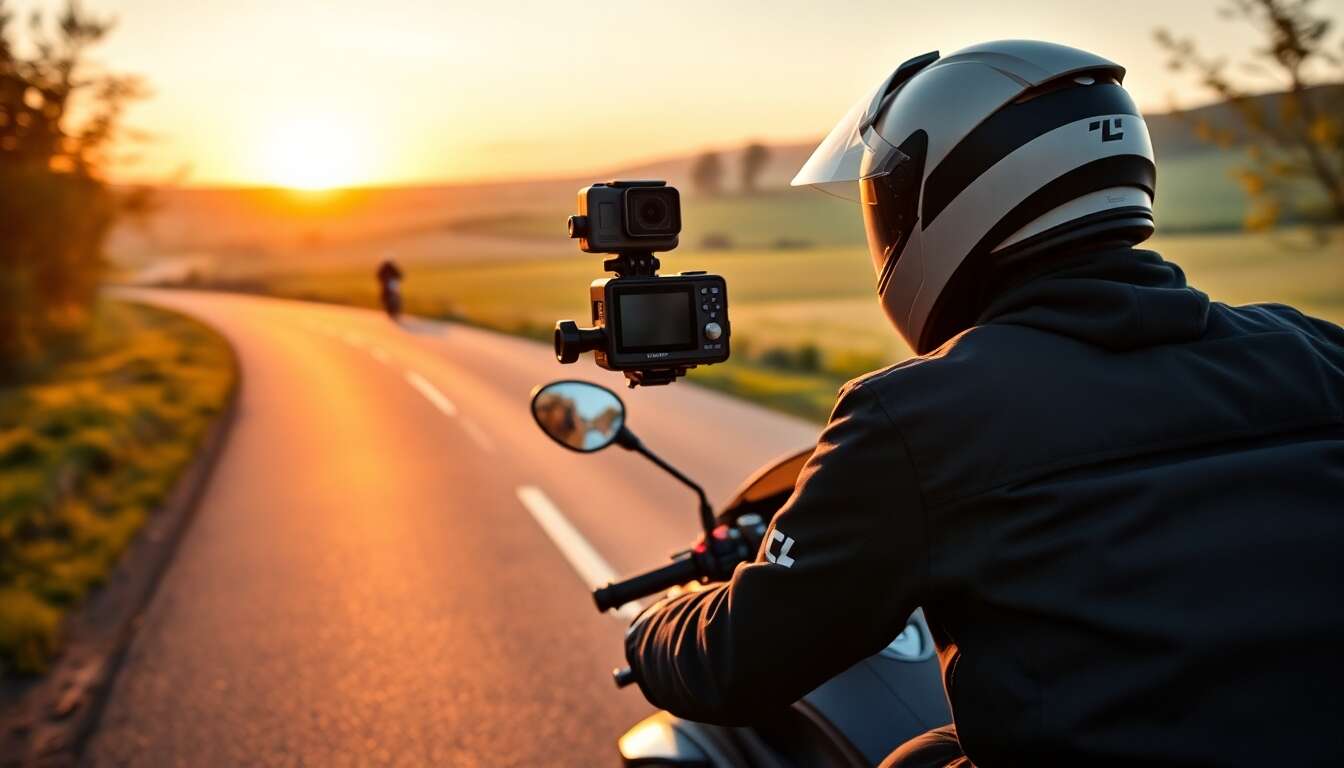 Avantages des caméras embarquées pour la sécurité des motards