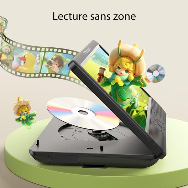YOTON Lecteur DVD Portable 12,5