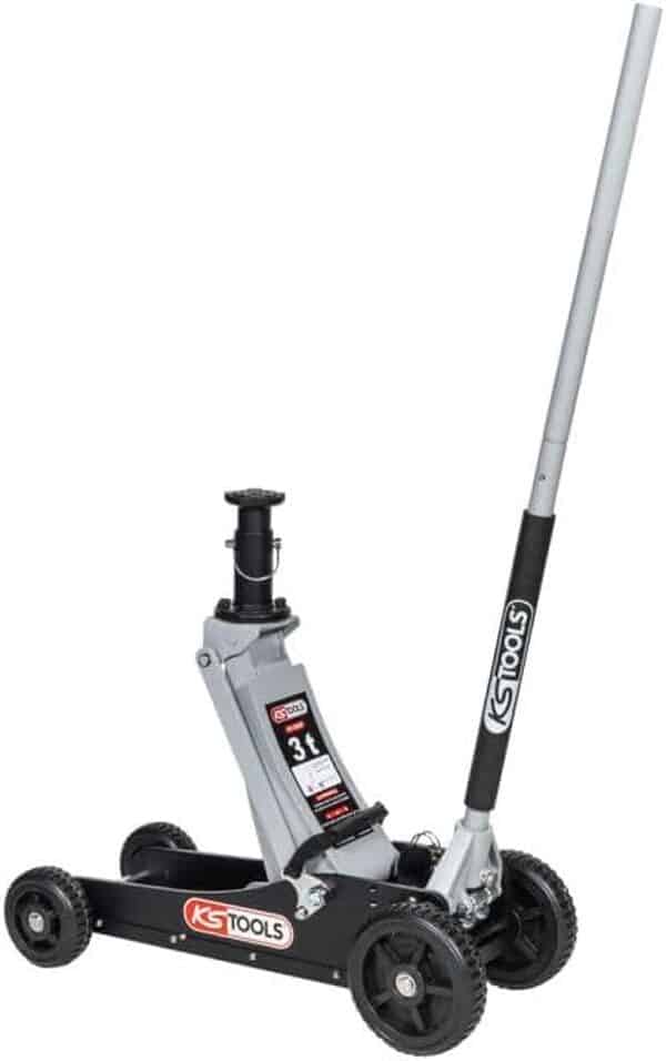 KS Tools - 161.0362F - Cric hydraulique - cric Tout Terrain - Outillage mecanique Auto 3t - Noir