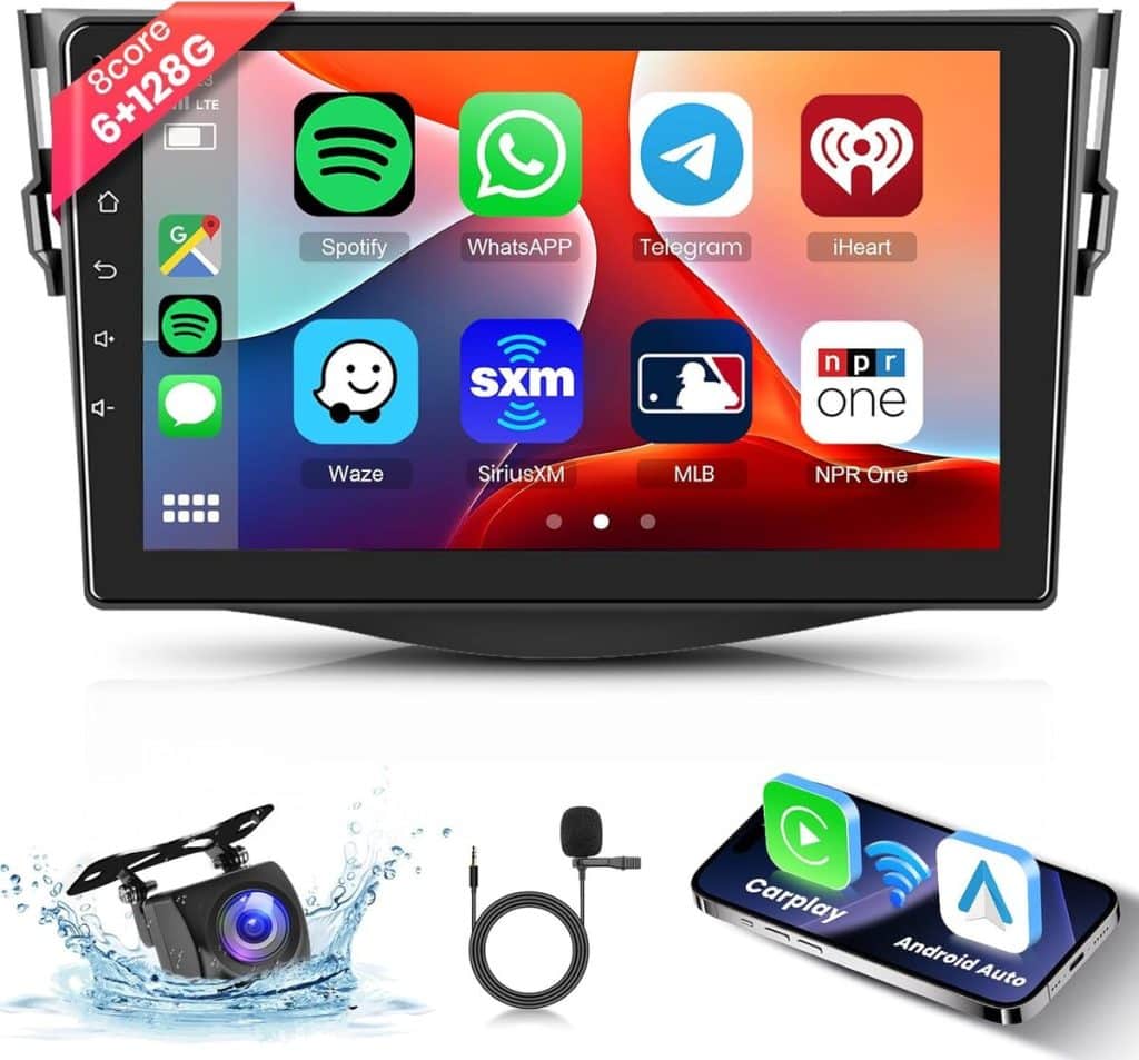 Test : autoradio Hodozzy 9'' pour Toyota RAV4 2025-2025