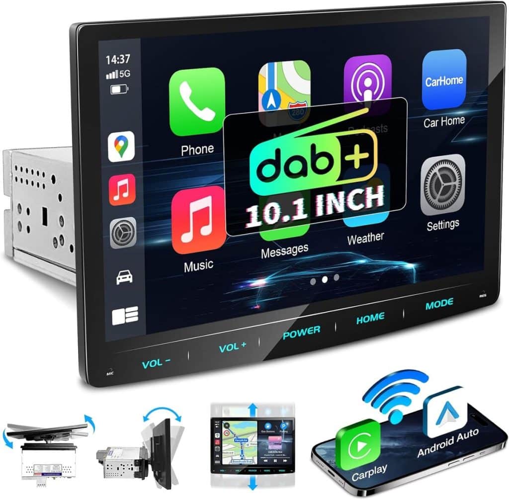 Test de l'autoradio URVOLAX Dab+ : haute technologie au volant