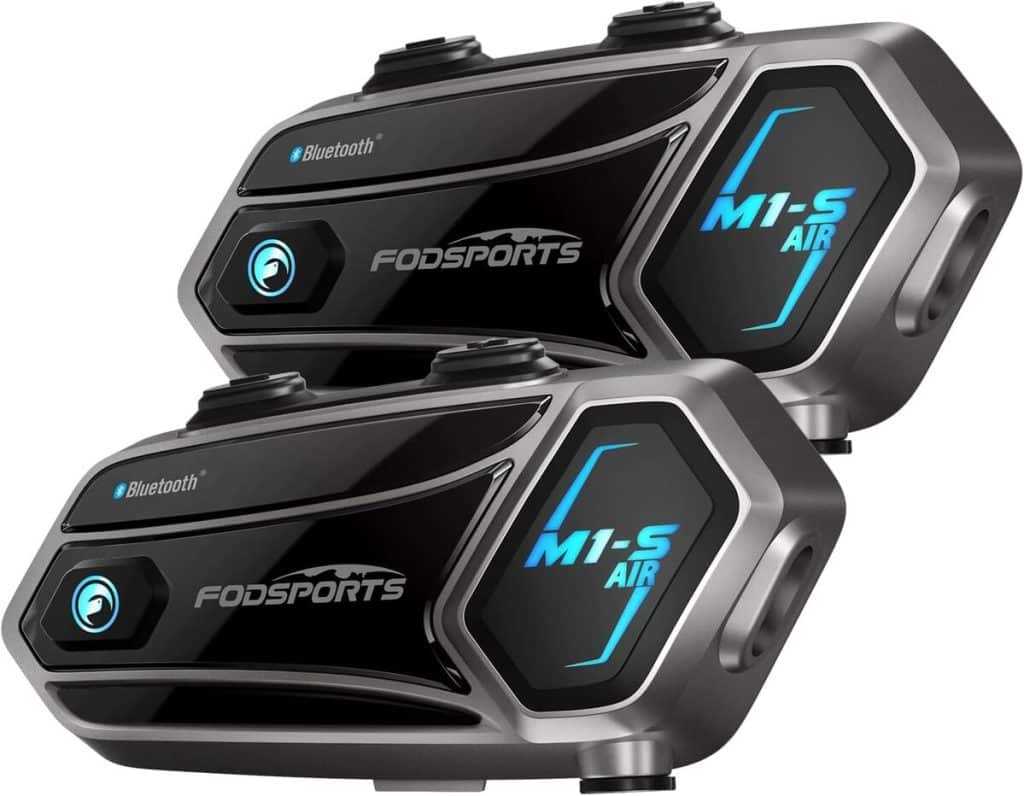 Test de l'intercom moto Fodsports M1-S Air : communication simplifiée