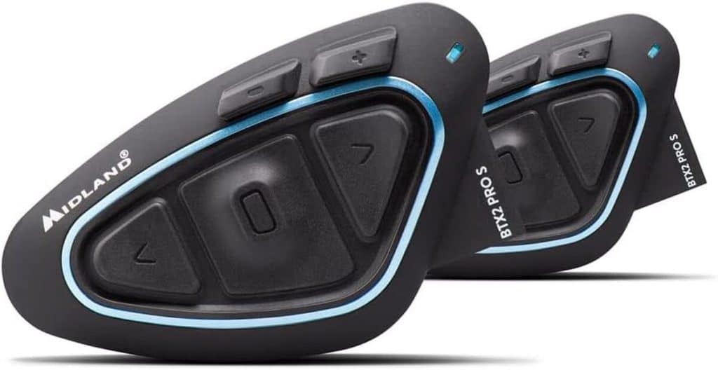 Test de l'intercom moto Midland BTX2 Pro S Twin : performance et connectivité