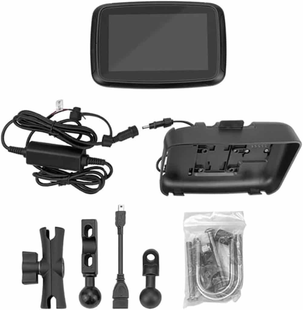 Test du GPS moto étanche Yklhsocneg 5 pouces