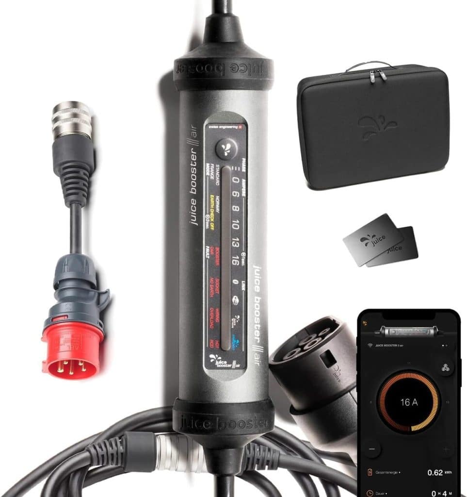 Test du Juice Booster 3 air : borne de recharge mobile performante