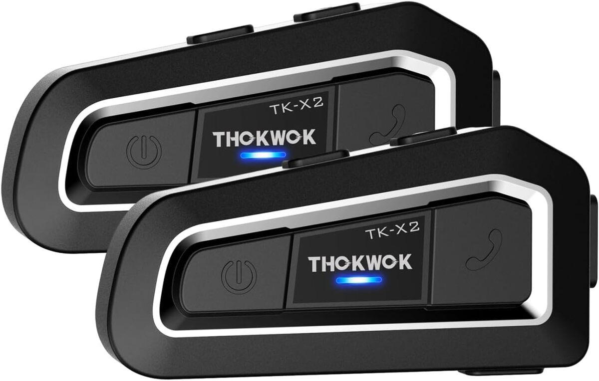 Test du kit Intercom moto duo Thokwok TK-X2 : communication sans limites