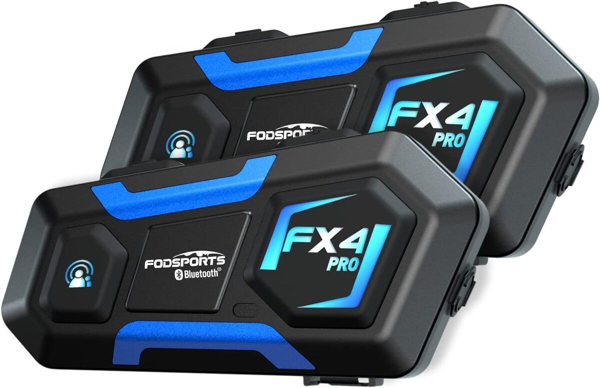 Test du système d'intercom Fodsports FX4 Pro pour moto