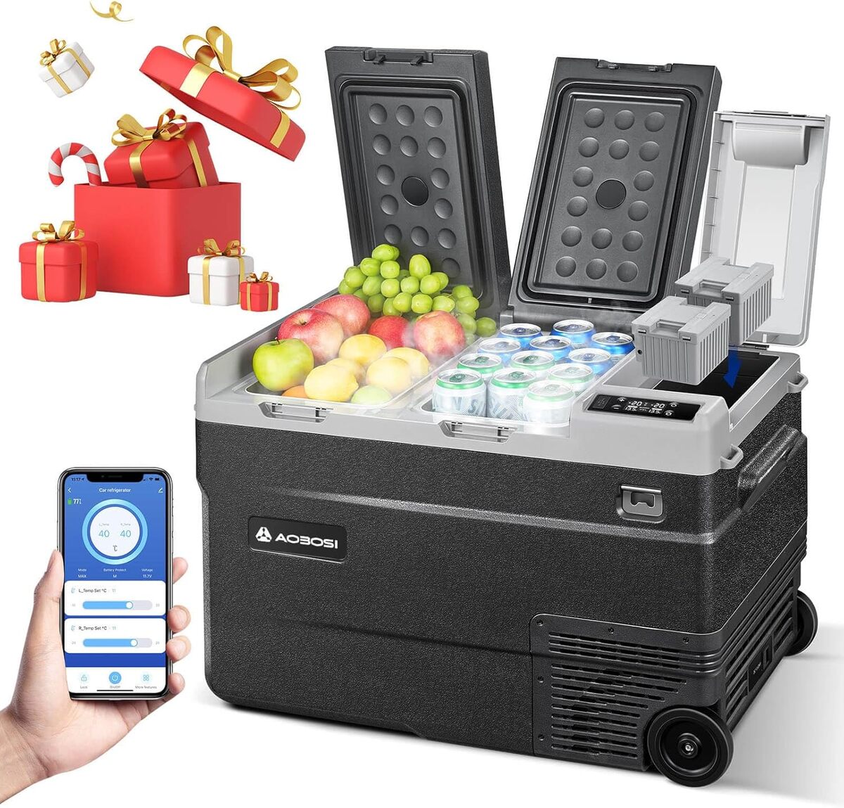 Test de la glacière AAOBOSI 43L : l'indispensable compagnon de voyage