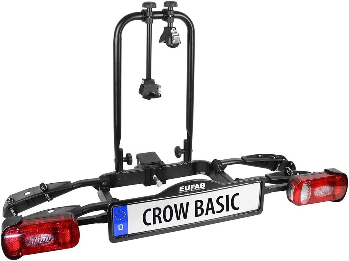 Test du porte-vélo EUFAB Crow Basic 11569
