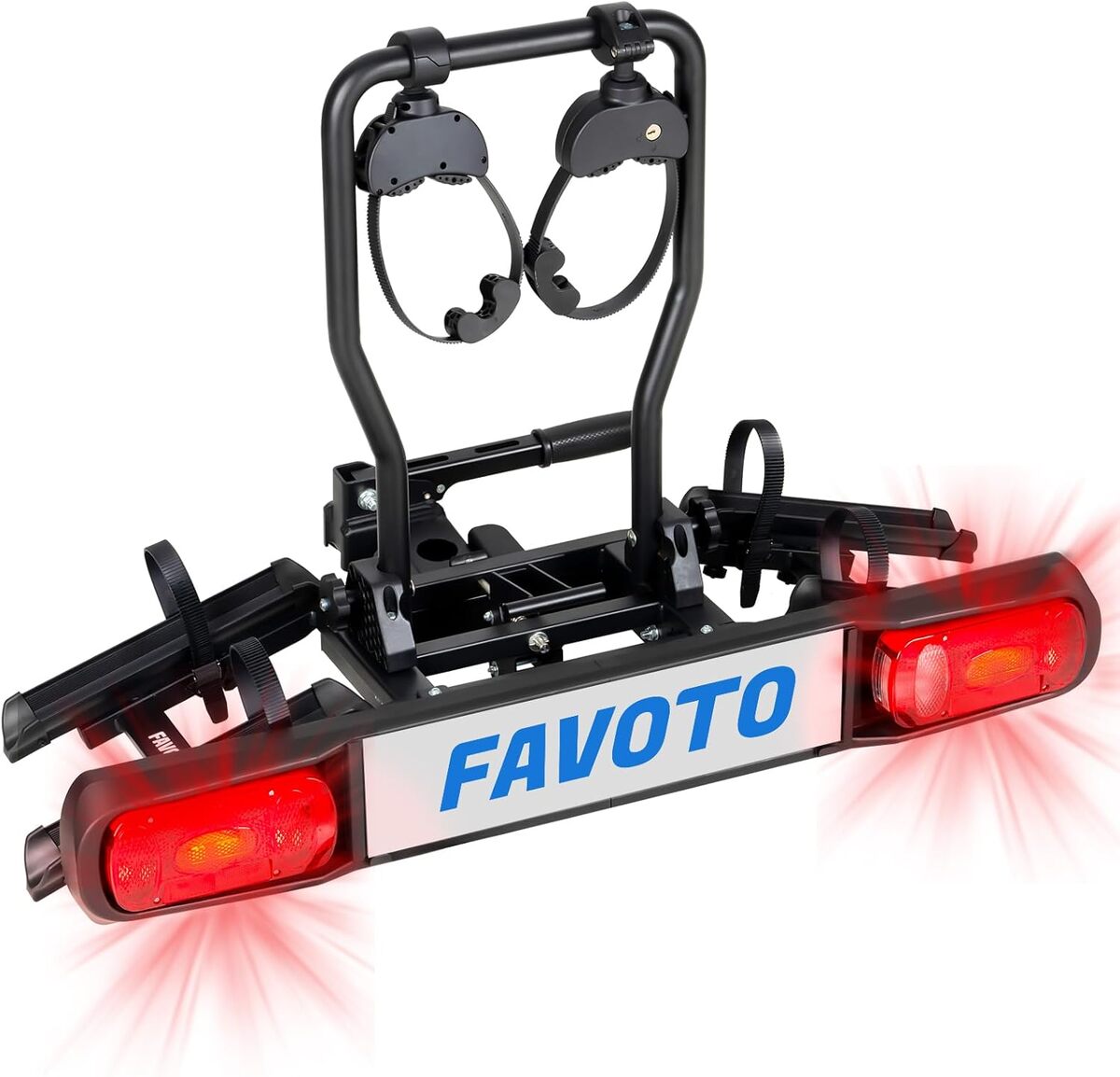 Test du porte-vélos Favoto pour e-bike sur attelage