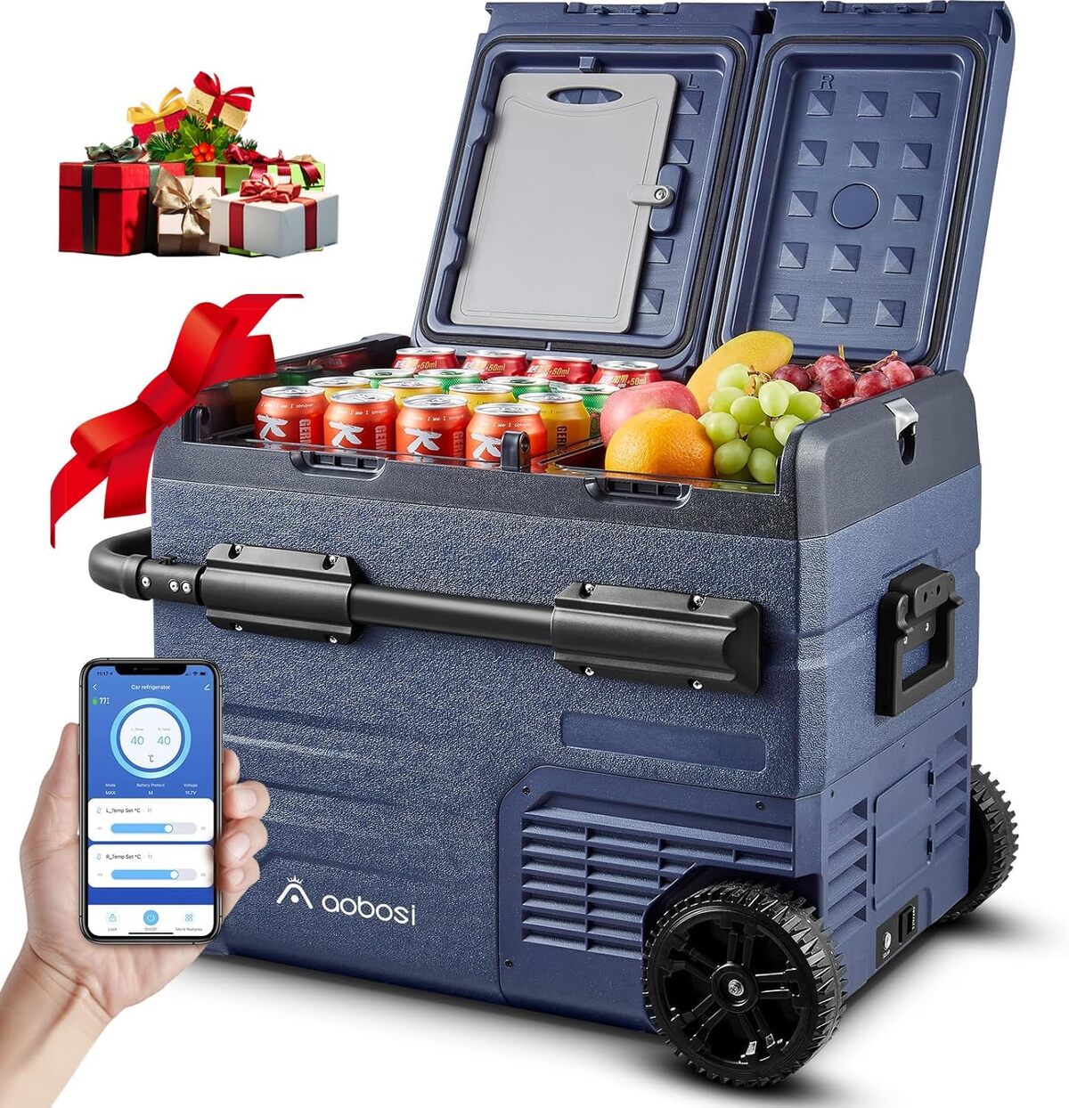 Test de la glacière électrique AAOBOSI 45L : efficacité et polyvalence