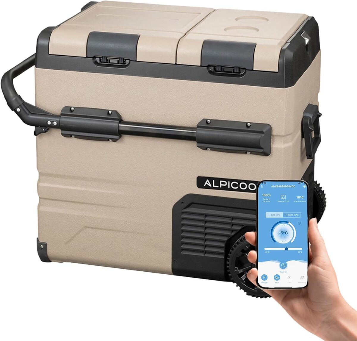 Test de la glacière portable Alpicool TAW55 : pour la voiture et le camping
