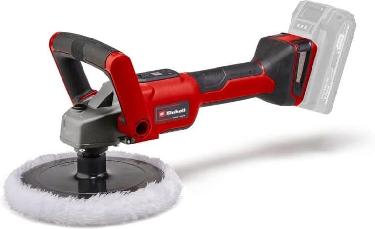 Einhell Polisseuse pour carrosserie sans fil CE-CB 18/254 Li Solo Power X-Change (Livré avec deux bonnets) avec Chargeur et Batterie 2,5Ah Einhell Polisseuse pour carrosserie sans fil CE-CB 18/254 Li Solo Power X-Change (Livré avec deux bonnets) avec Chargeur et Batterie 2,5Ah