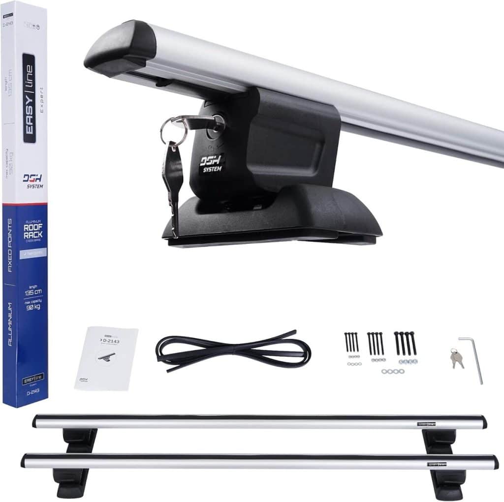 Test des barres de toit Dgh System Easy Line Expert pour Renault Kangoo II