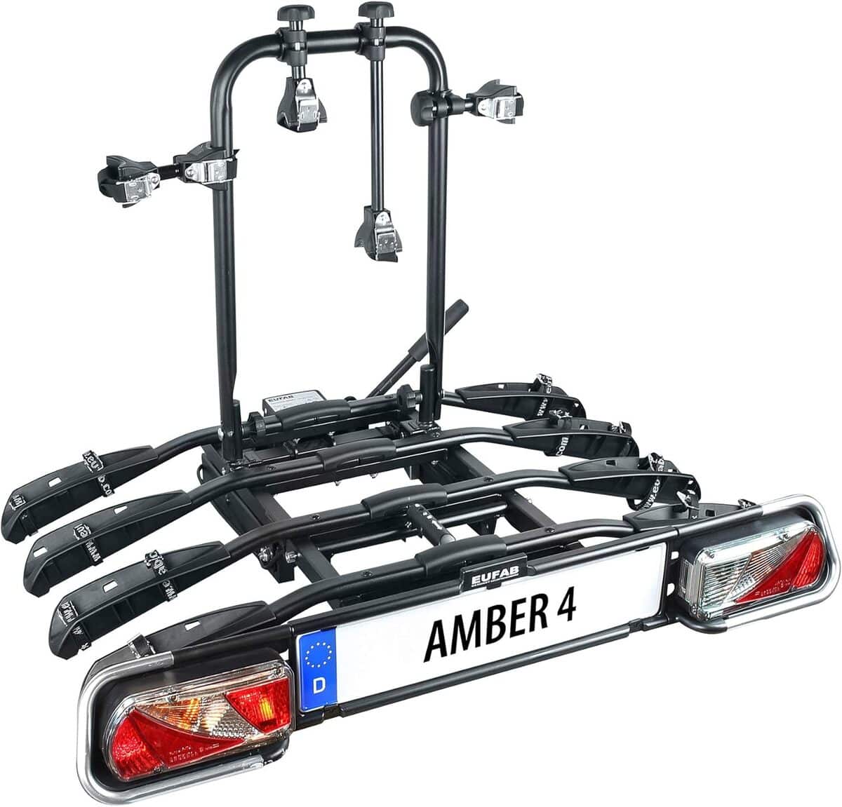 Test du porte-vélos EUFAB 11556 Amber IV