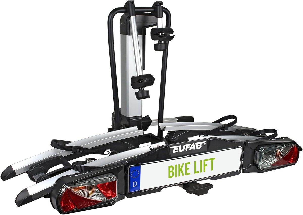 Test : eufab 11535 porte-vélos Bike Lift