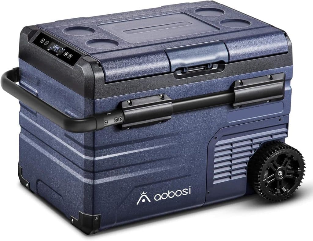 Test de la glacière électrique AAOBOSI 35L : performance et praticité