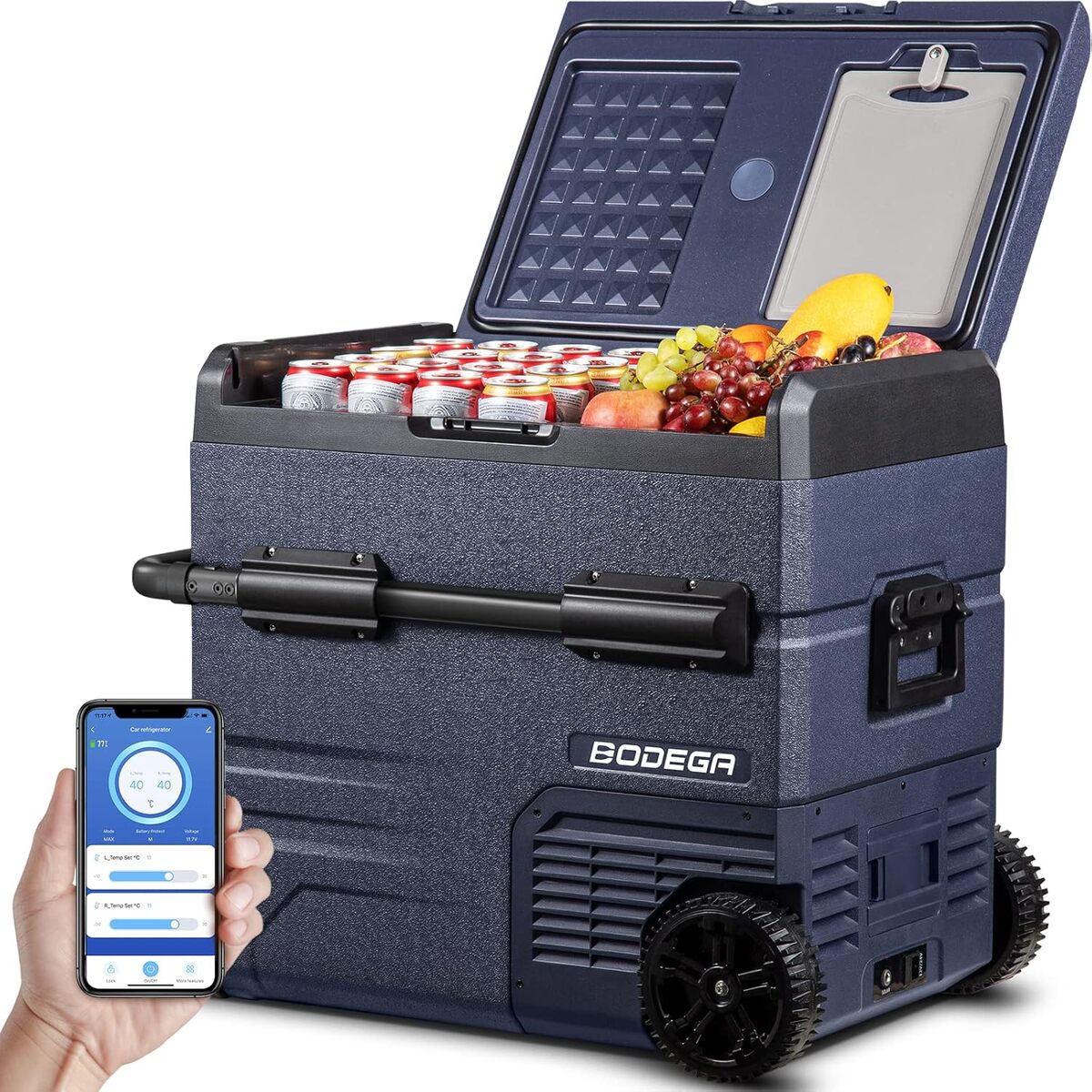 Test de la glacière électrique BODEGA 55L : performance et polyvalence