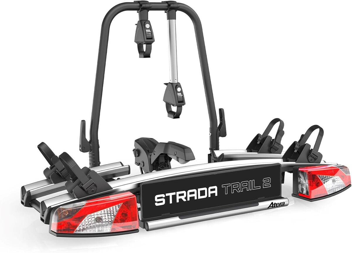 Test du porte-vélos Atera Strada Trail 2 : praticité et sécurité