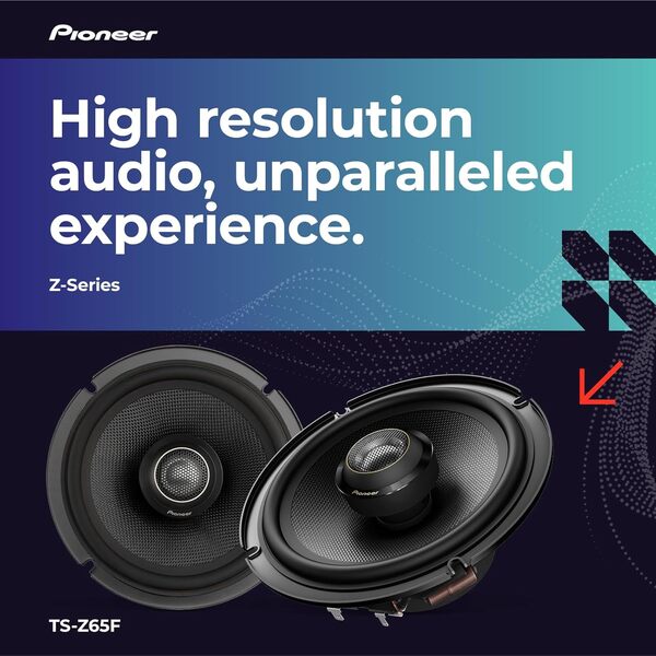 Pioneer Car Audio Centre Ts-z65 F Série Z 16,5 cm 2 voies coaxial Haut-parleur de voiture 330 Watts