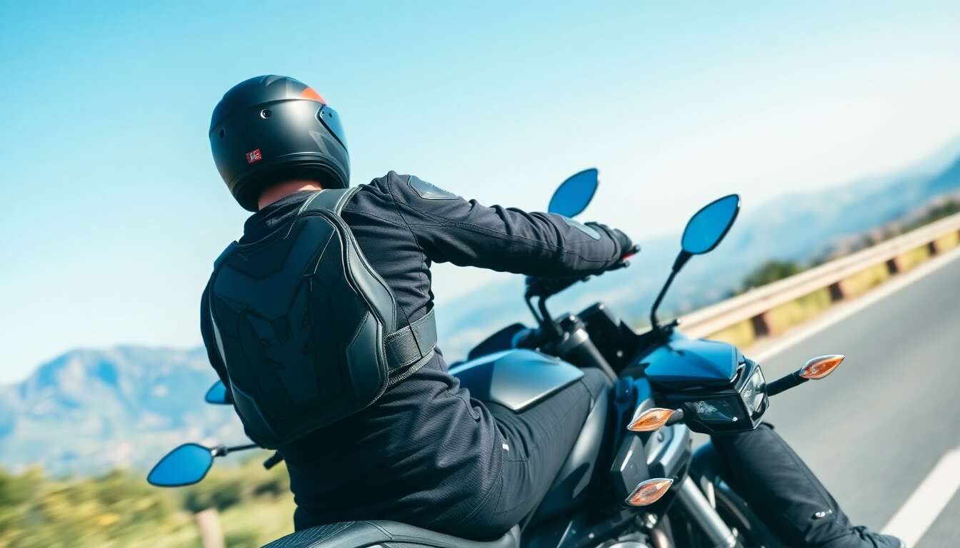 Protection dorsale moto: éléments à considérer