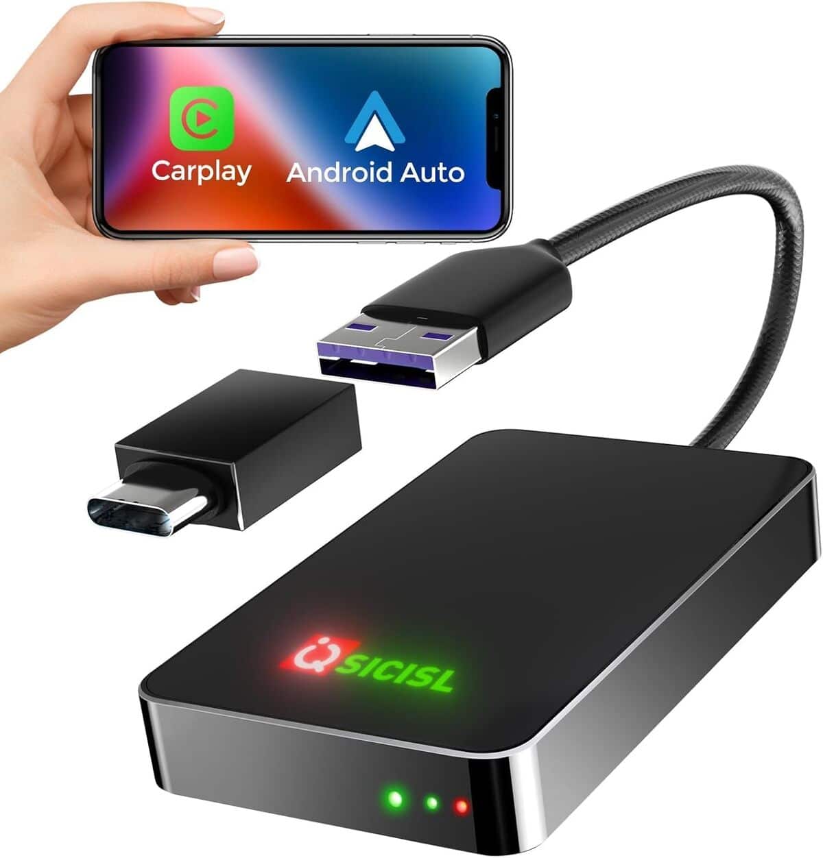 Test : boîte multimédia CarPlay sans fil Android 4G