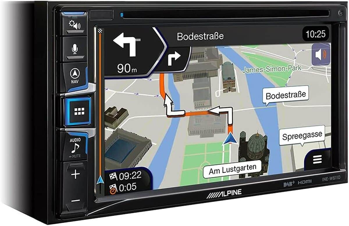 Test de l'autoradio Alpine INE-W611DC : la navigation au top