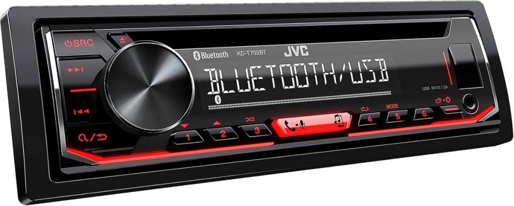 Test de l'autoradio JVC KD-T702BT : performance et connectivité