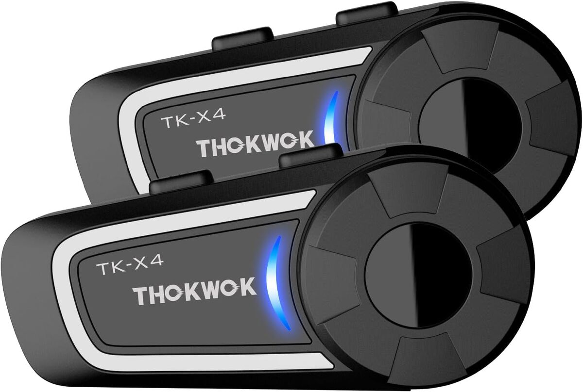 Test de l'intercom moto Thokwok TK-X4 : communication sans fil ultime