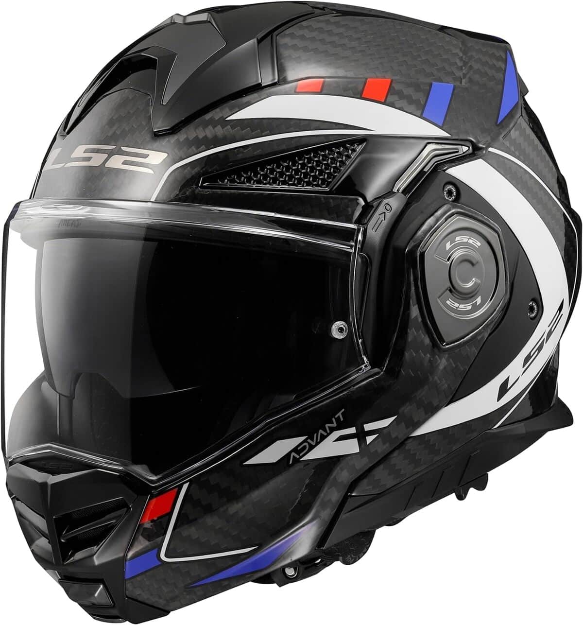 Test du casque moto modulable LS2 Advant X C Future White Blue, xXL