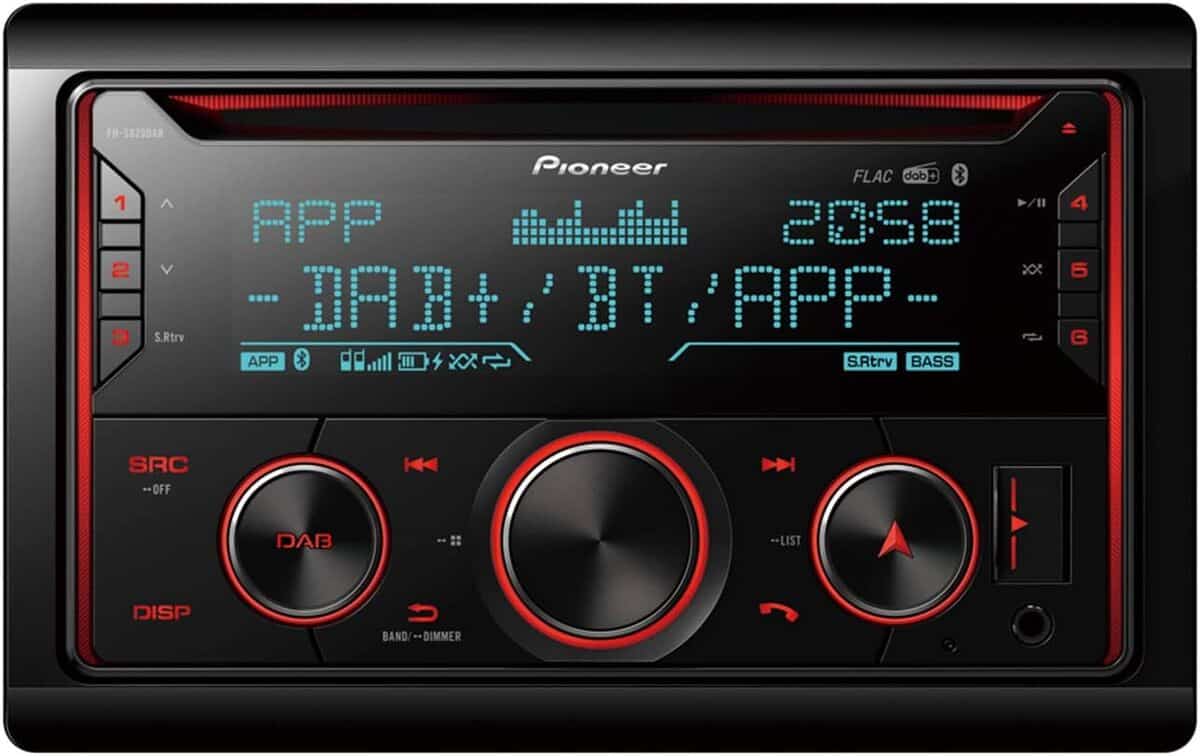 Test : pioneer FH-S820DAB autoradio complet et connecté