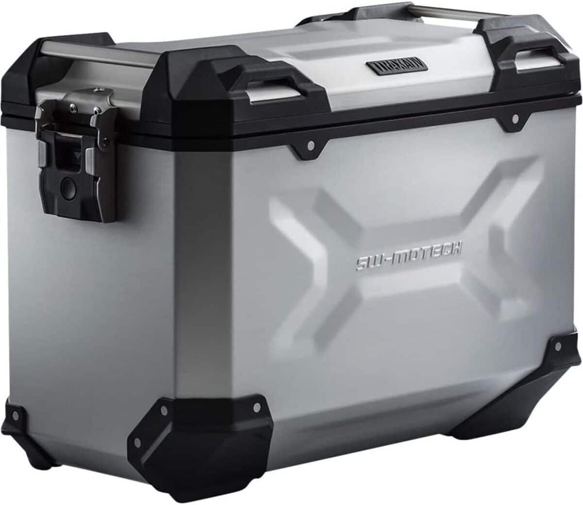 Test : valise latérale SW-Motech Trax Adv L en aluminium 45L argentée