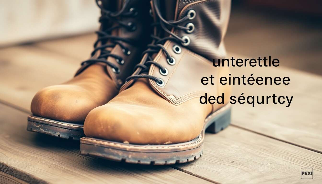 Entretien et durabilit&eacute; des bottes de s&eacute;curit&eacute;
