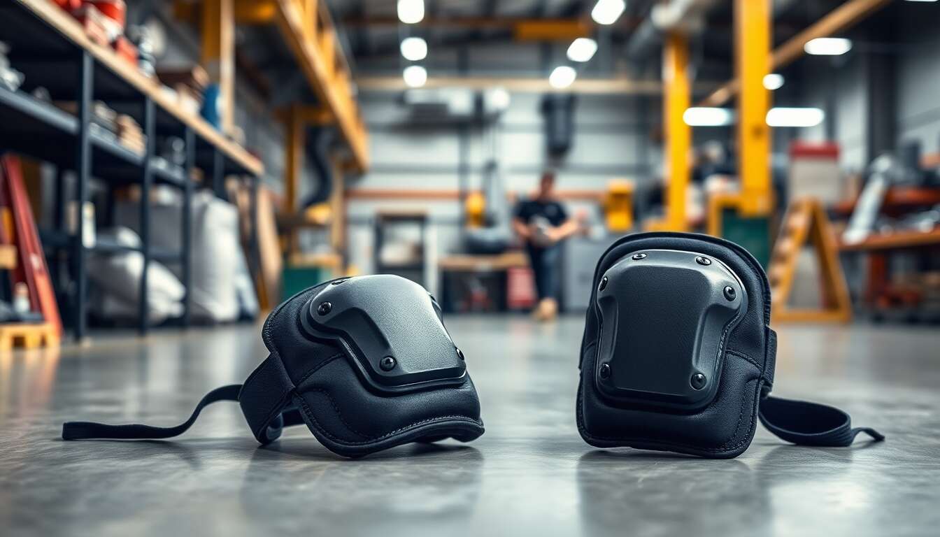 Les avantages des prot&egrave;ge-genoux au travail