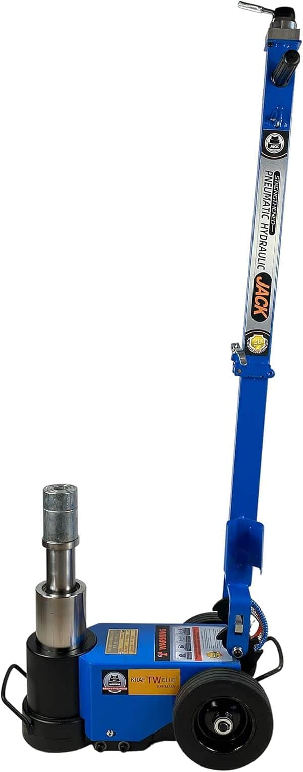 Kraftwelle Cric hydraulique 50 tonnes compact pliable pour camion, agriculture, véhicules utilitaires, tracteur