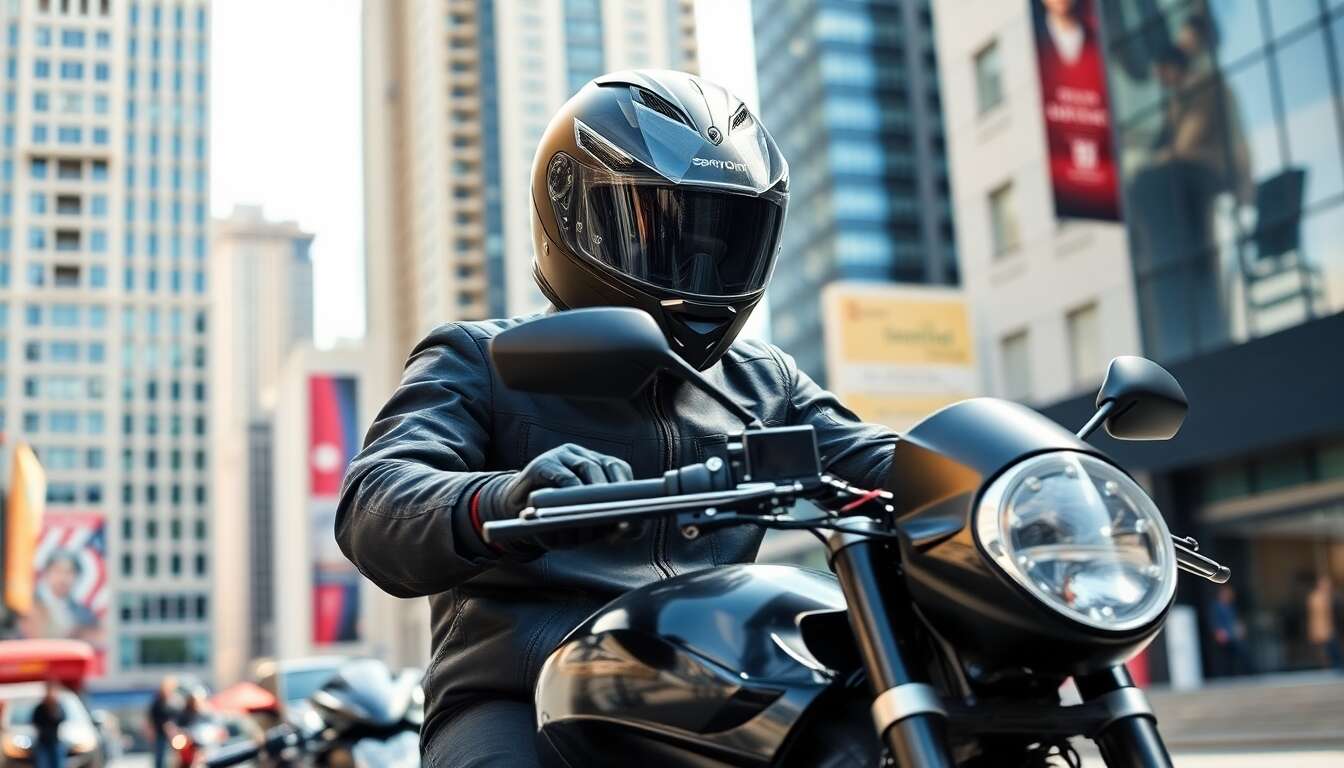 Équipement indispensable pour le motard urbain