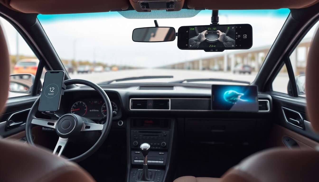 Accessoires tech qui modernisent votre voiture ancienne