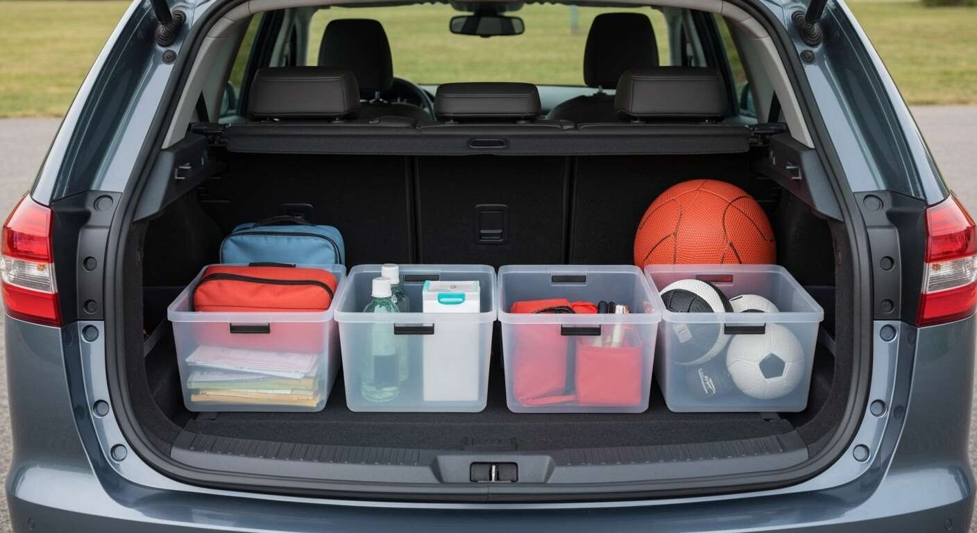 Organisation initiale : vider r&eacute;guli&egrave;rement le v&eacute;hicule