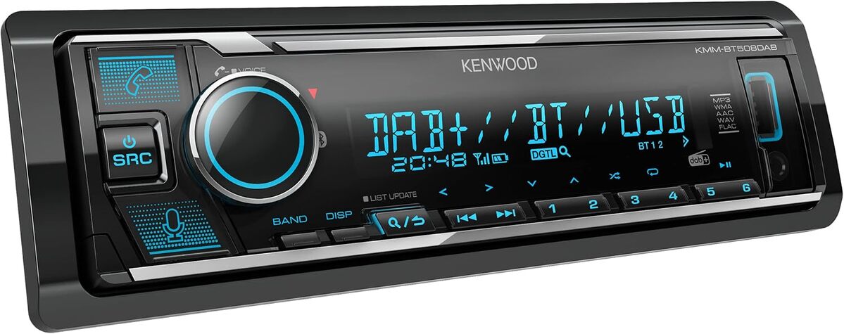 Test autoradio Kenwood KMM-BT508DAB : connectivité et performance
