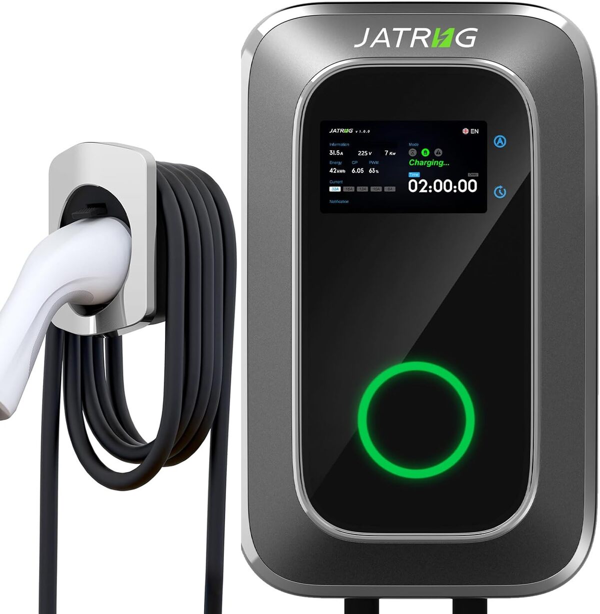 Test de la borne de recharge JATRHG S1 : efficacité et performance