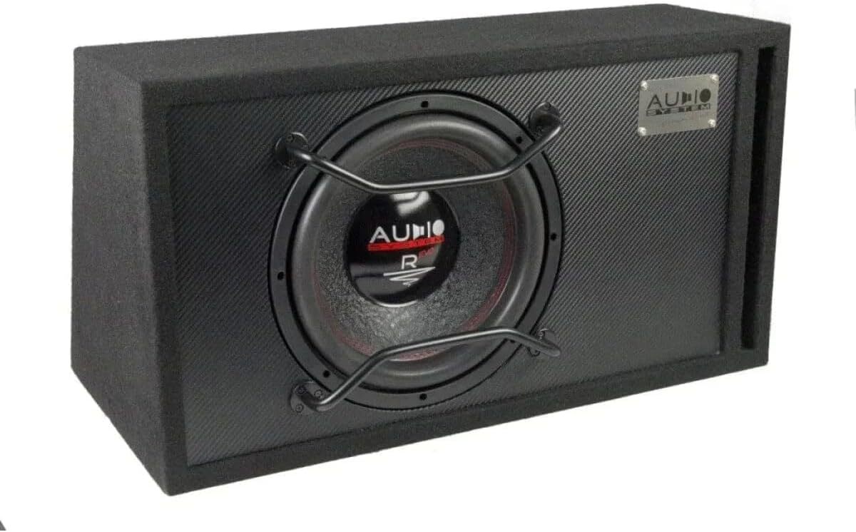 Test de l'audio system R12 EVO : caisson de basses percutant