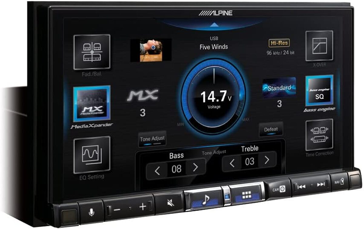 Test de l'autoradio Alpine iLX-705D